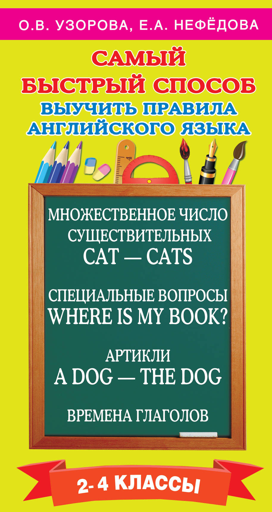 Самый быстрый способ выучить правила английского языка. 2-4 classes