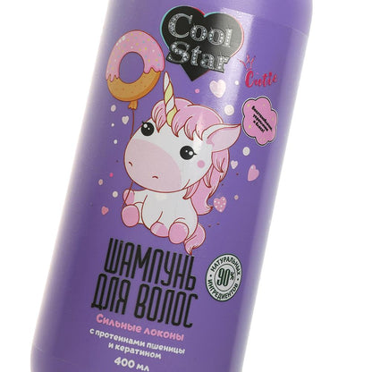 Шампунь для волос cutie сильные локоны 400 мл Cool Star в кор.6шт