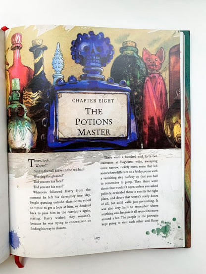 Harry Potter and the Philosopher's Stone Illustrated Edition (J.K Rowling) Гарри Поттер и Философский Камень Илл.издание/ Книги на английском языке