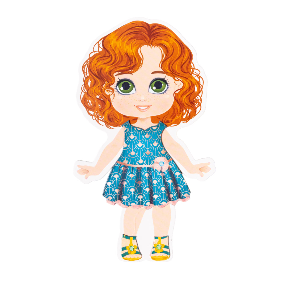 Игра магнитная "Одевашки. Анюта". Серия Магнитные истории (европодвес)