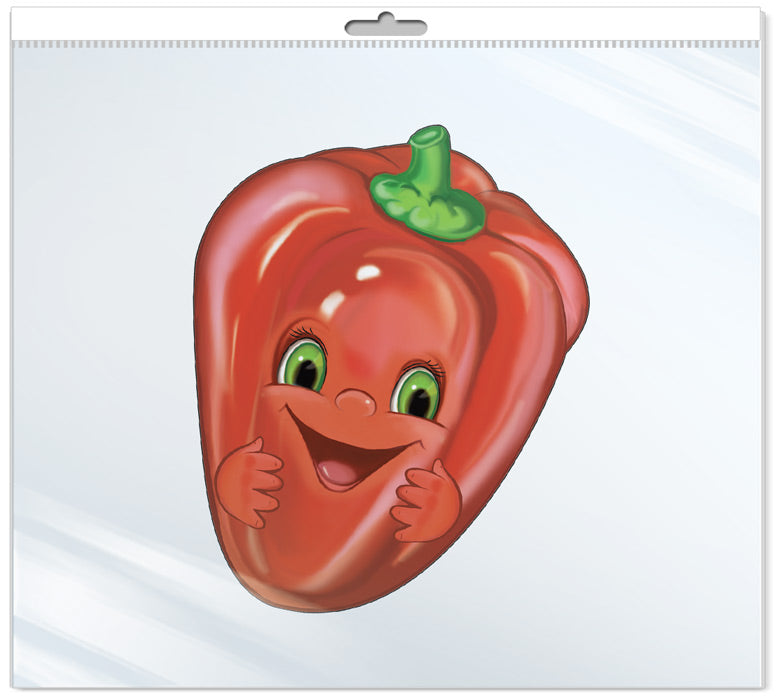 *ФМ1-14077 ПЛАКАТ ВЫРУБНОЙ А4 В ПАКЕТЕ. Perchik (УФ-lac, в индивидуальной упаковке, с европодвесом и клеевым клапаном)