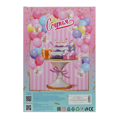 Кукла 29см София, руки и ноги сгиб., акс, кор КАРАПУЗ в кор.24шт