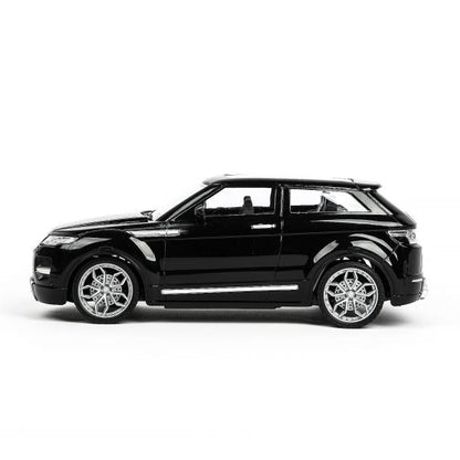 Машина р/у LAND ROVER range rover 24 см, черный, кор Технопарк в кор.2*12шт