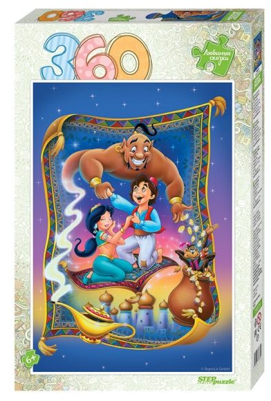 Степ. Пазл 360 "Аладдин" арт.73075 (Любимые сказки)