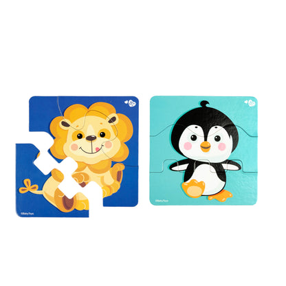 Пазлы макси ЗИГЗАГ "Зверята" 18 éléments JOUETS POUR BÉBÉ