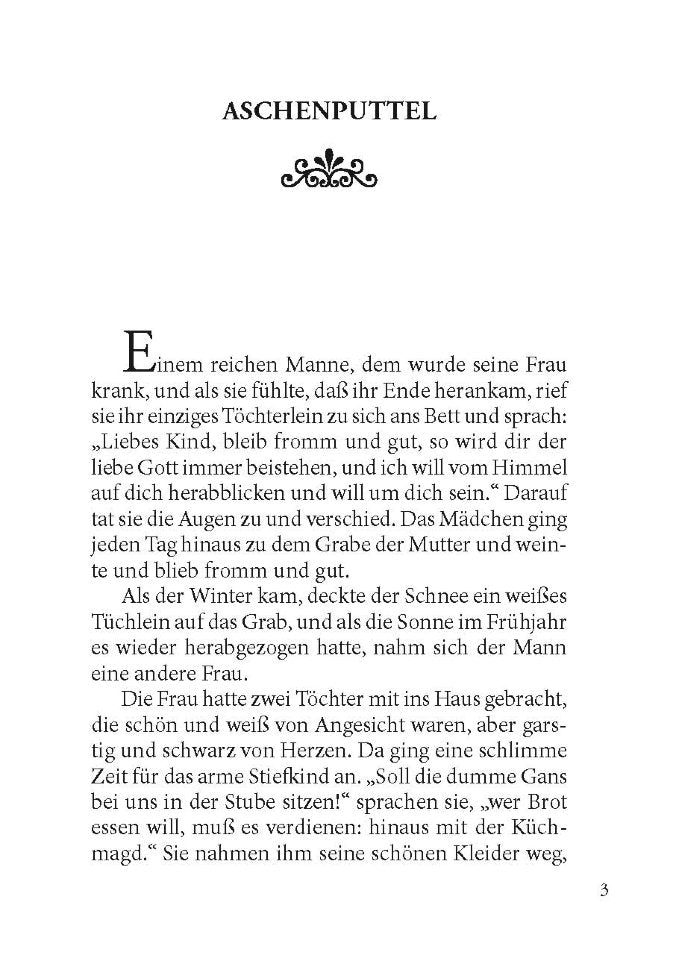 Золушка и другие сказки. Aschenputtel und andere marchen. (КДЧ на немец.яз.). Братья Гримм
