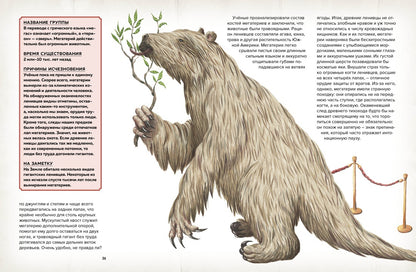 Музей доисторических животных. Dinosaures, monstres, dinosaures et exposants de drogues