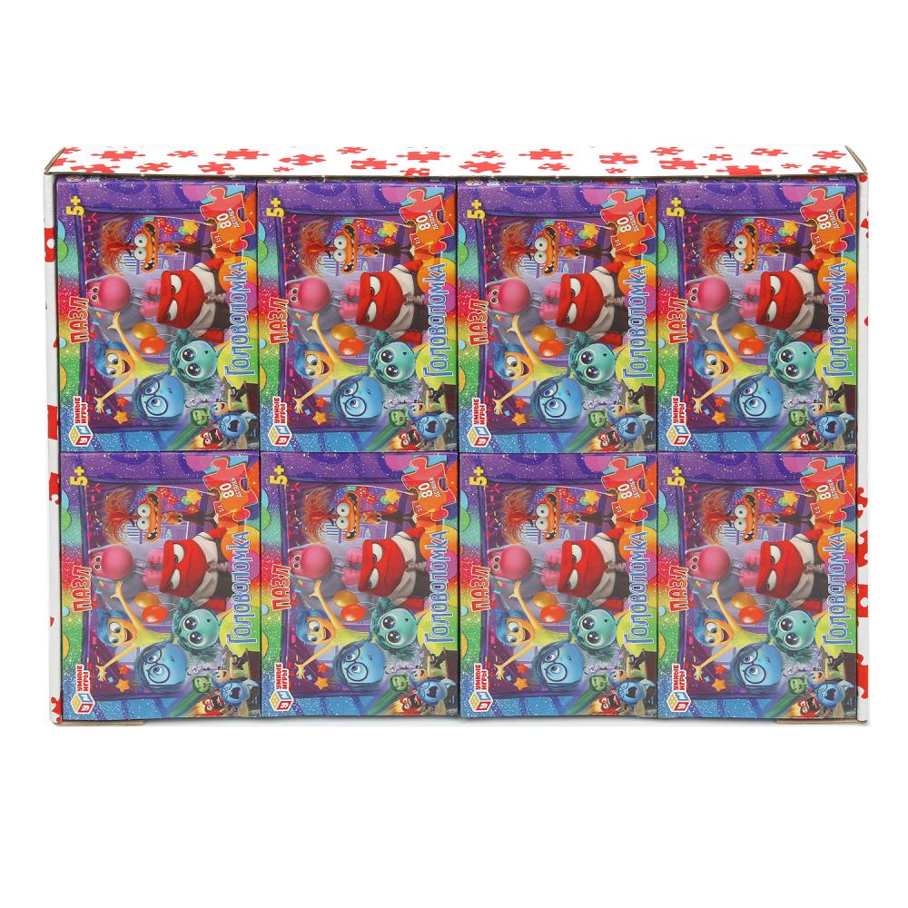 Головоломка. Пазлы в коробке 80 détails. 130х90х25 mm. Умные игры. dans уп.16шт dans кор.8уп