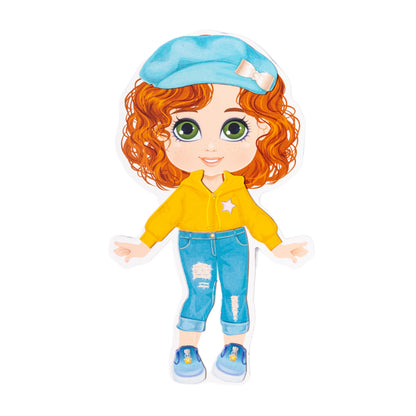 Игра магнитная "Одевашки. Анюта". Серия Магнитные истории (европодвес)