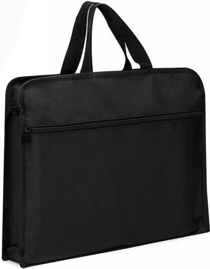 Porte-document A4 en tissu noir, 63753noir