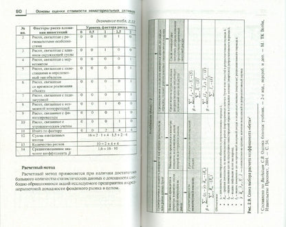 Основы оценки стоимости нематериальных активов