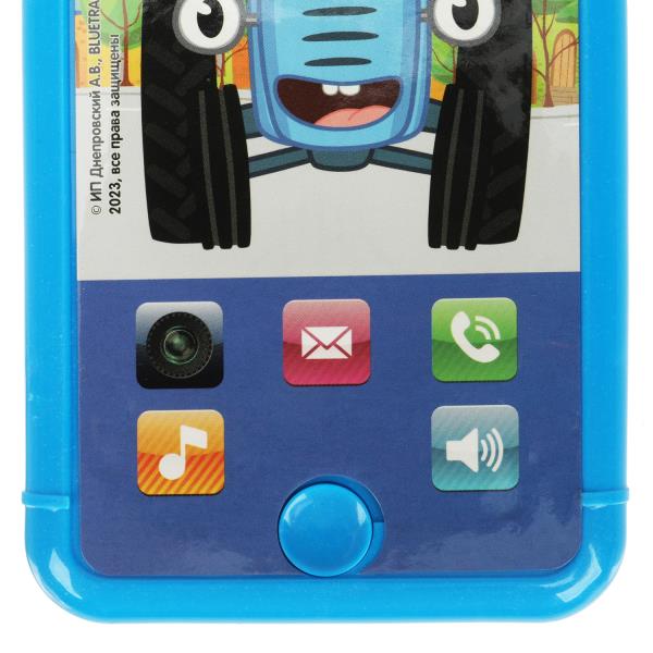 Téléphone musical СИНИЙ ТРАКТОР avec tracteur 25 pièces, prix, prix. Умка в кор.180шт