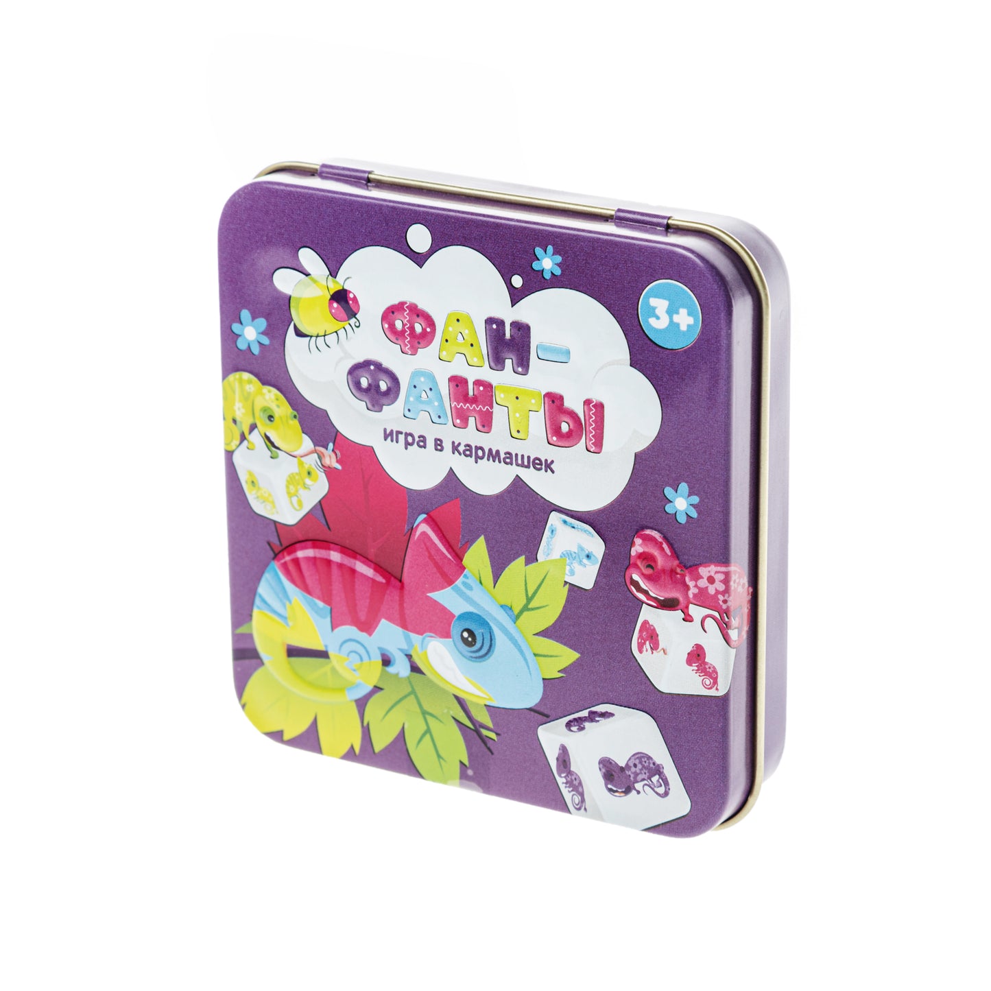 Игра настольная "Фан-фанты" (жестяная коробочка) в кор.42шт