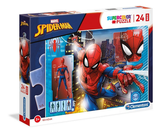 Clementoni. Пазл 24 MAXI арт.28507 "Marvel. Человек-паук"