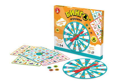 Игра настольная Викторина "Бинго. Игрушки"