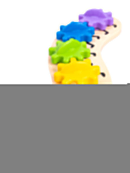 Игрушка "Сортер-шестеренки. Радужная гусеничка" Baby toys