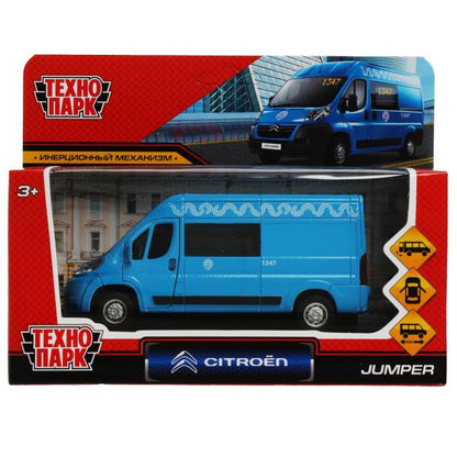 Technoparc. Modèle "Citroen Jumper Metropolis" 14 cm, porte, sac, ordinateur, siniй art.JUMPER-14MOS-BU (72)