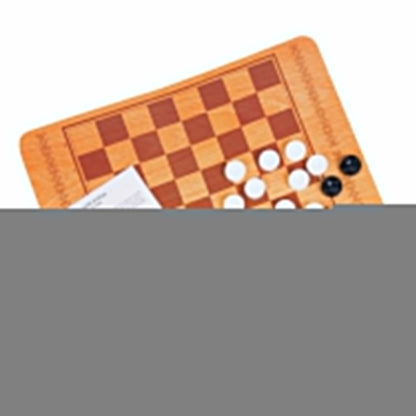 Игра настольная "Шашки русские и международные" (большие) арт.01068