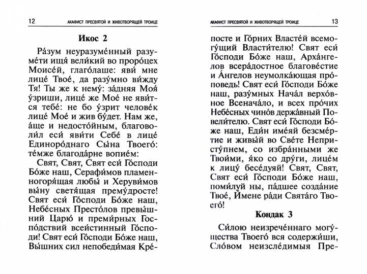 Акафисты, читаемые в болезнях, скорбях и особых нуждах