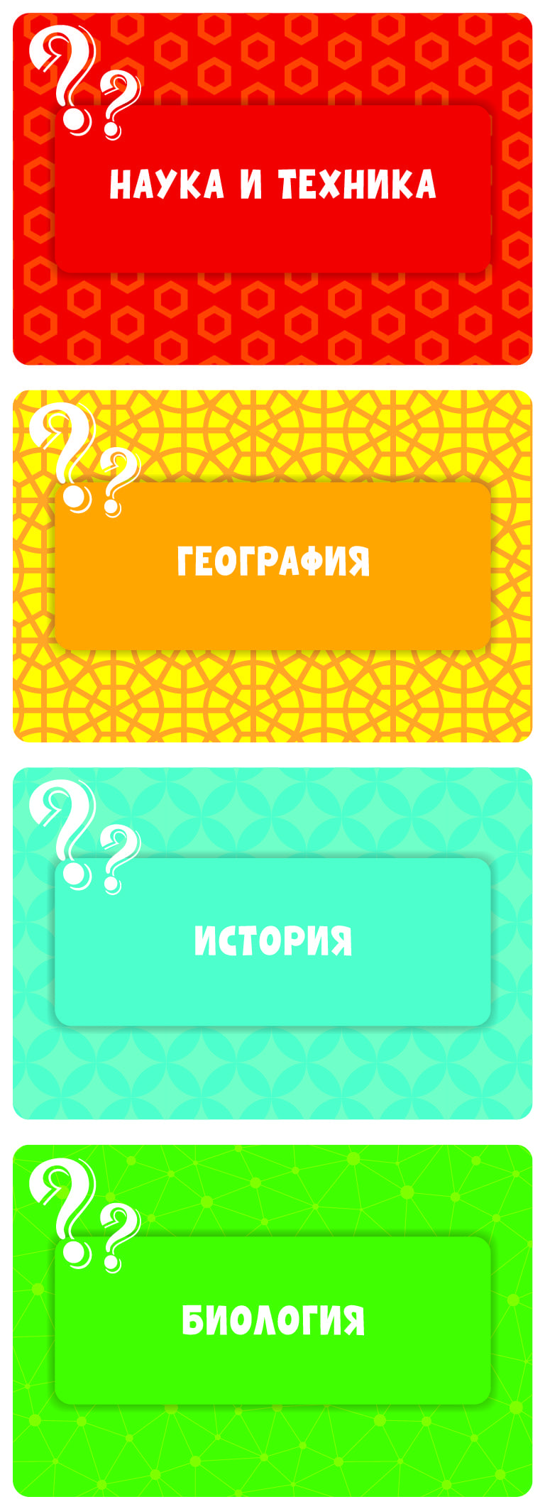 Игра настольная Викторина "Все обо всем"