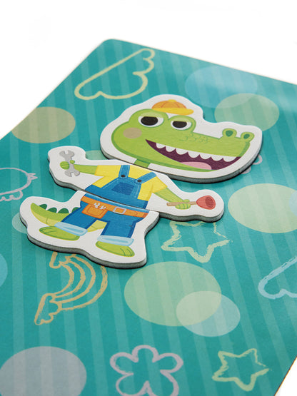 МОЗАИКА МАГНИТНАЯ "ВСЯКАЯ ВСЯЧИНА. ПРОФЕССИИ" в кор.14шт