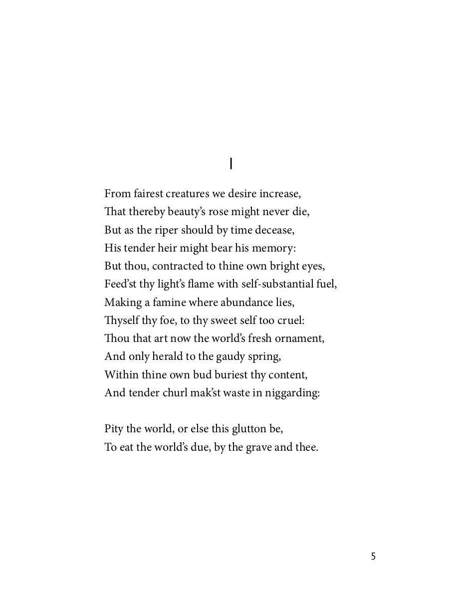 Sonnets (на английском языке)