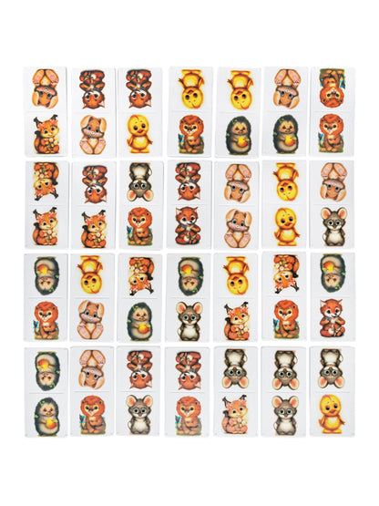 Домино пластмассовое Пушистые друзья (с 3-х лет)