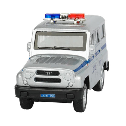 Игрушка пластик ворота+1 машинка, ПОЛИЦИЯ,кор. Parc technologique à Cor.24шт