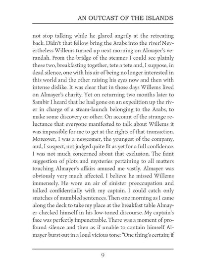 An Outcast of the Islands = Изгнанник. Т. 1: на англ.яз