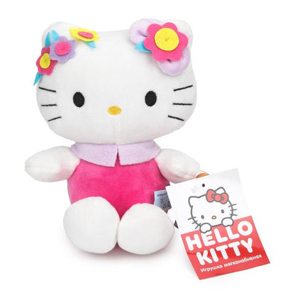 Le jeu Kuromi San RIO bonjour Chat 17 cm sans puce, dans le paquet "МУЛЬТИ-ПУЛЬТИ"