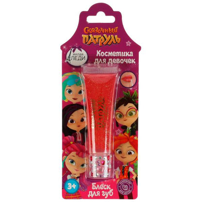 Косметика ДЛЯ ДЕВОЧЕК СКАЗОЧНЫЙ ПАТРУЛЬ блеск для губ, красный МИЛАЯ ЛЕДИ в кор.6*24шт