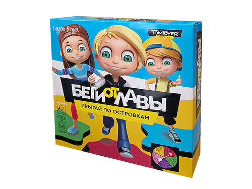 Игра напольная для детей "Беги от Лавы" (TomToyer)