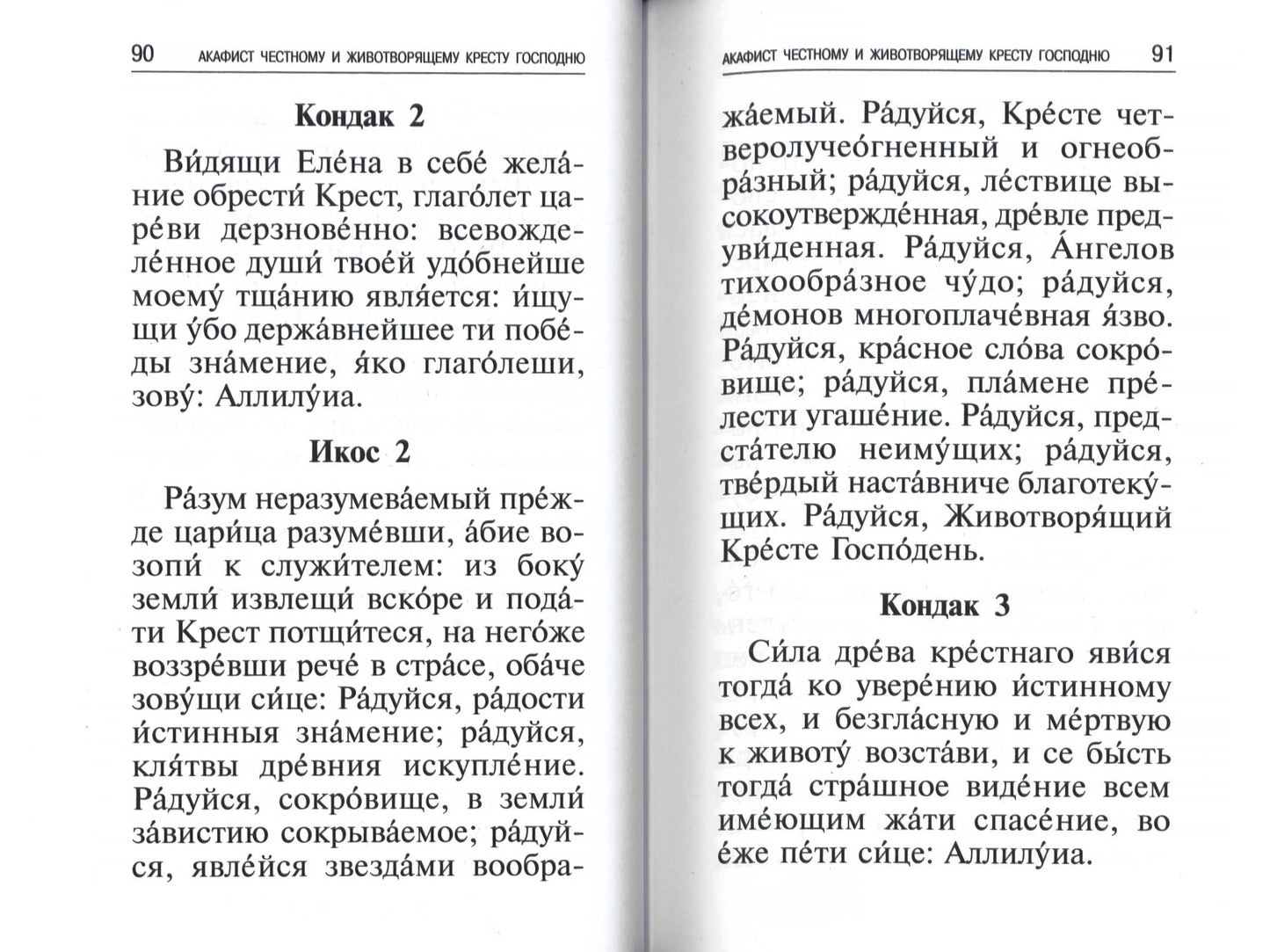 Акафисты, читаемые в болезнях, скорбях и особых нуждах