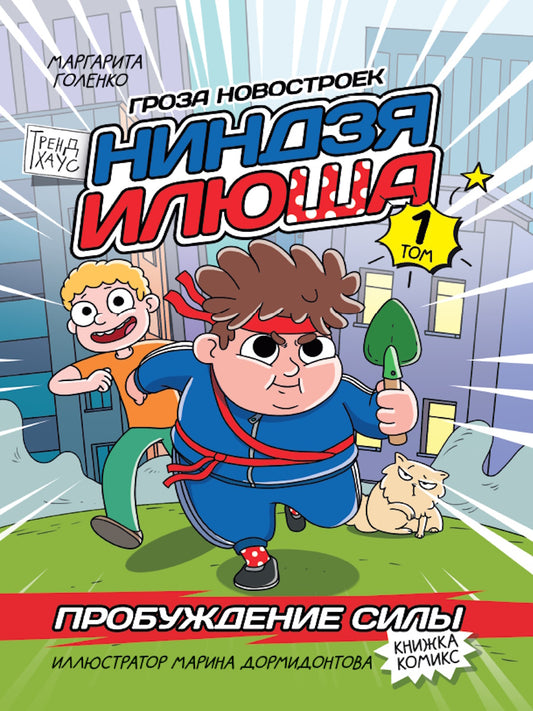 КНИЖКА-КОМИКС. НИНДЗЯ ИЛЮША. Tome 1. Problèmes de sécurité