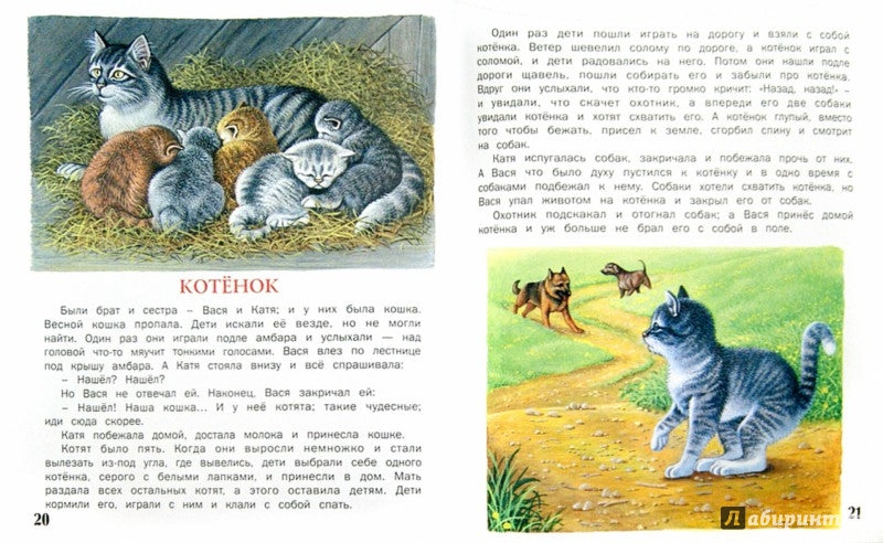 Рассказы для детей. Страна детства. Толстой Л.Н.
