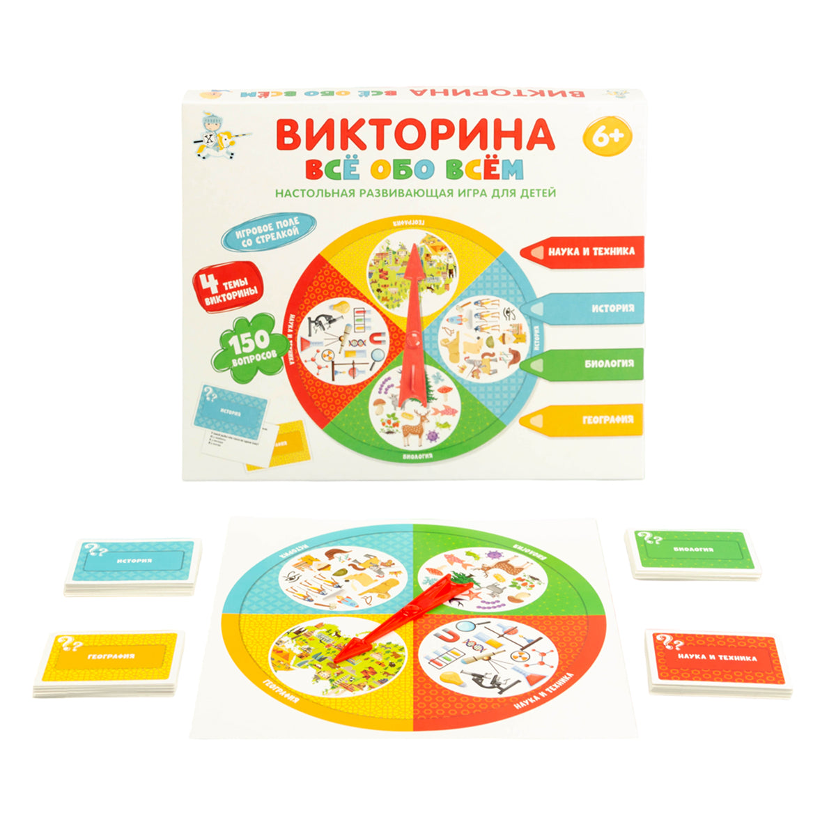 Игра настольная Викторина "Все обо всем"