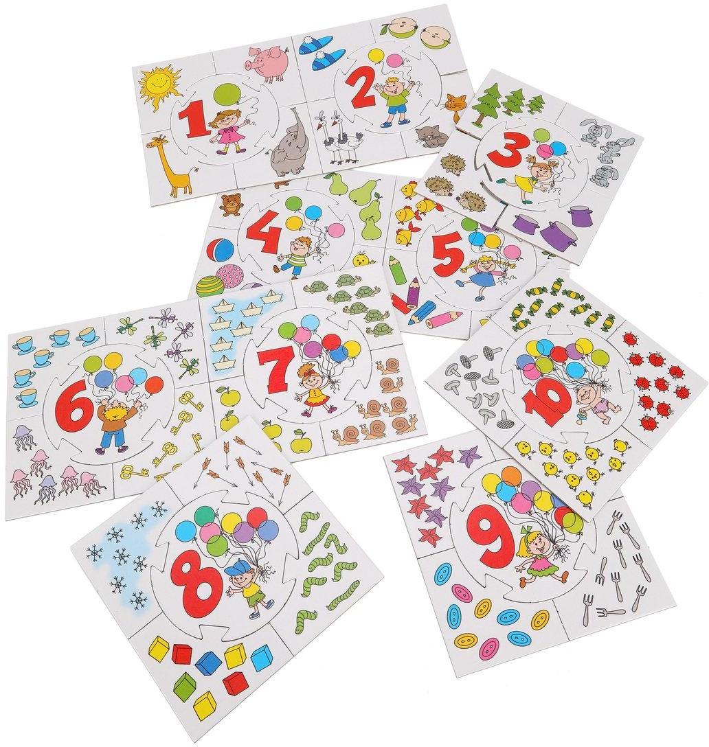 ЦИФРЫ. НАСТОЛЬНАЯ ИГРА СЕРИИ "УЧИСЬ, ИГРАЯ!" (М/Г) 00062 в уп.10шт