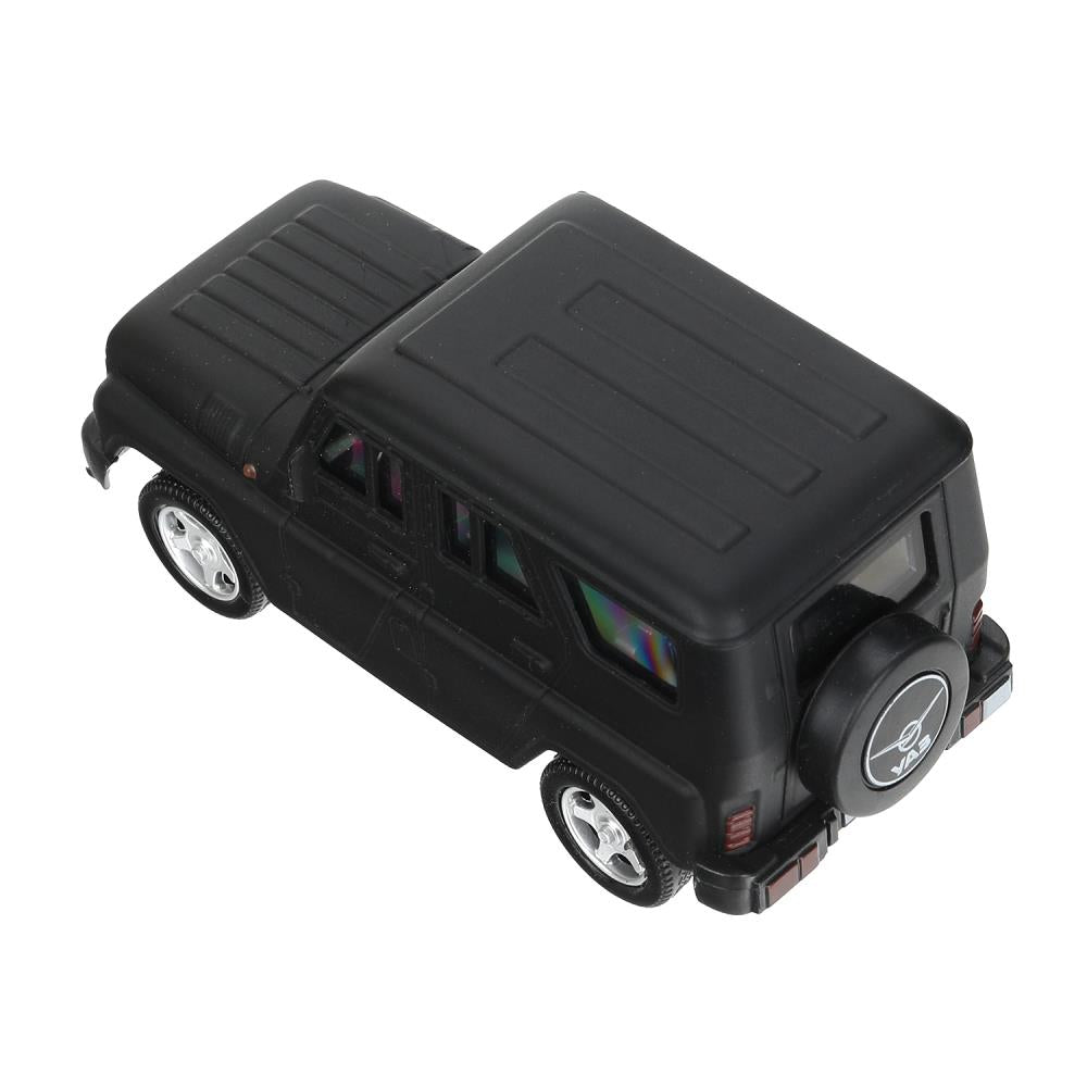 Machine en métal UAZ ХАНТЕР 10,5 cm, inertie, МАТОВЫЙ noir, cor. Parc technologique dans le cor.2*36шт