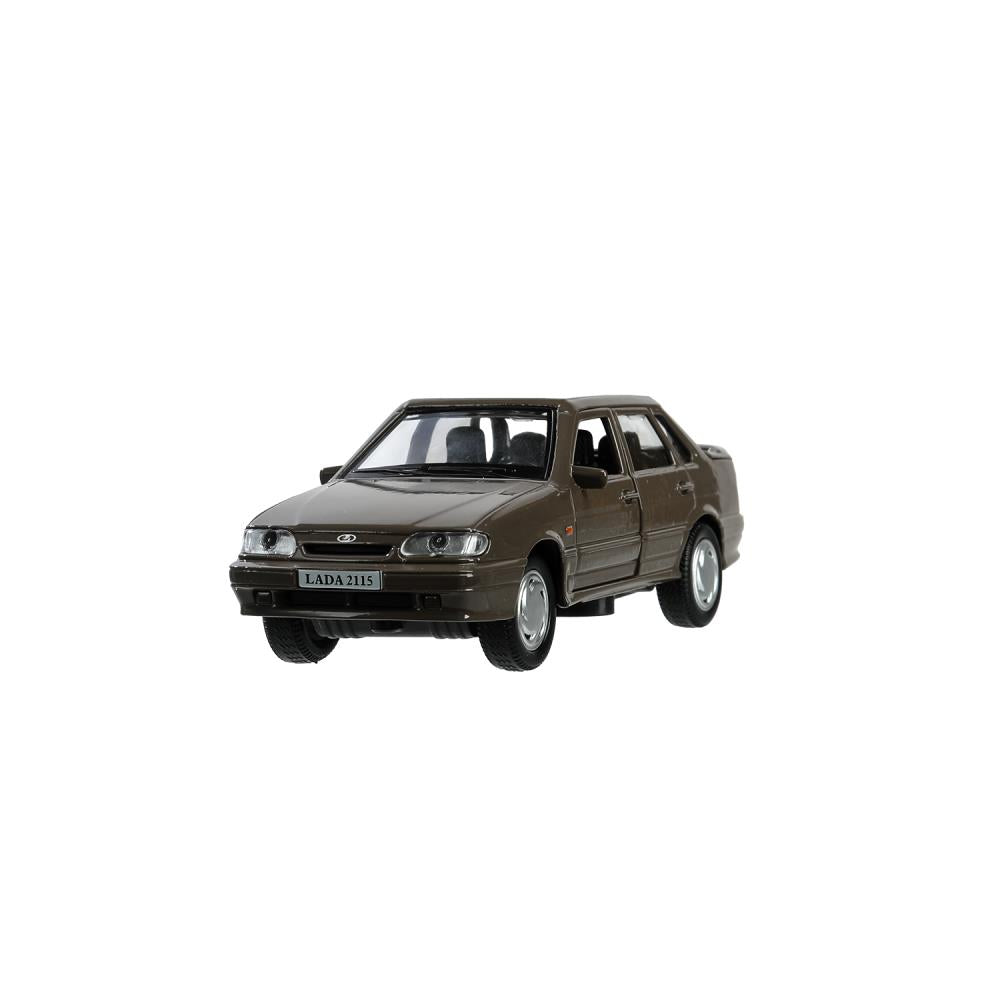 Machine en métal vaz-2115 "samarra" d'une longueur de 12 cm, serebristo-коричневый, cor. Parc technologique dans le cor.2*36шт