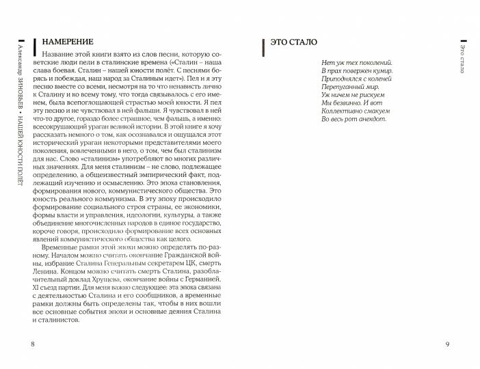 Нашей юности полёт: литературно-социологический очерк сталинизма