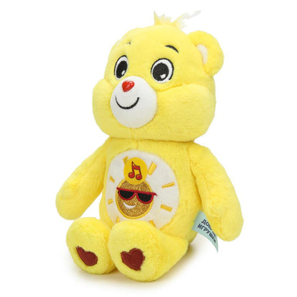 Игрушка мягкая мишка желтый 20см, озвуч. Добрые игрушки в кор.24шт