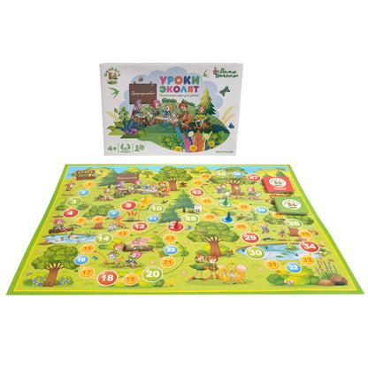 Игра настольная ходилка "Идем в гости к Эколятам" в кор.10шт