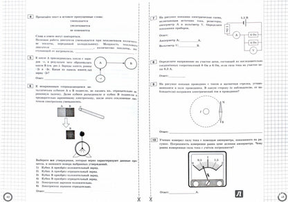 Всероссийские проверочные работы. Физика. 8 класс. Практикум по выполнению типовых заданий. ФГОС