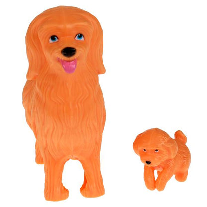 Carapuse. Accessoires pour le cou "Собака и щенок" pour Софии магнитные с аксс. blister art.PET-MDP-S-BB