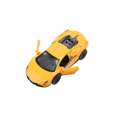 Technoparc. Modèle "Lamborghini Sian" 12 cm, métal, acier, double, dans la couleur. Art.2210C0142-R (240)