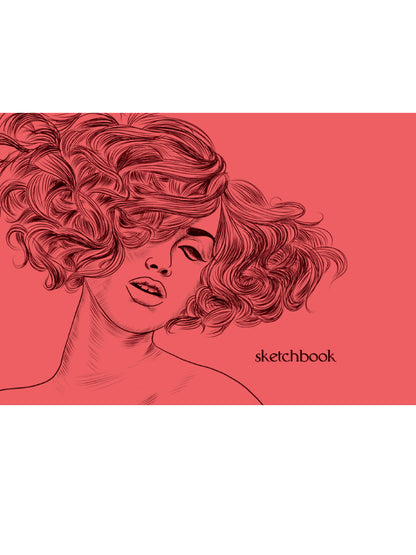 MyArt. СКЕТЧБУК 180х120. ДЕВУШКА