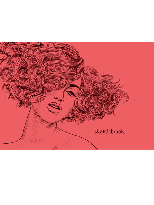 MyArt. СКЕТЧБУК 180х120. ДЕВУШКА