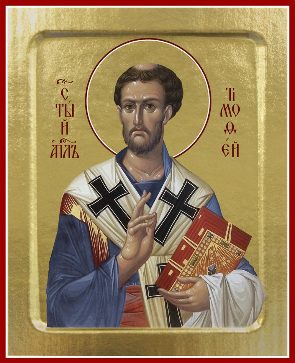 Икона Тимофея, апостола (на дереве): 125 х 160