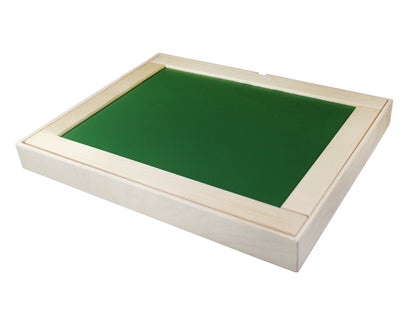 Доска двухсторонняя магнитно-markerная с поддоном (рус.алф., цифры, знаки)