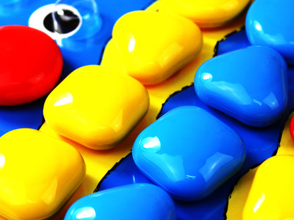 Мозаика для самых маленьких Baby Toys "Бабочка" d 40/4 цв (27 эл) nev кор